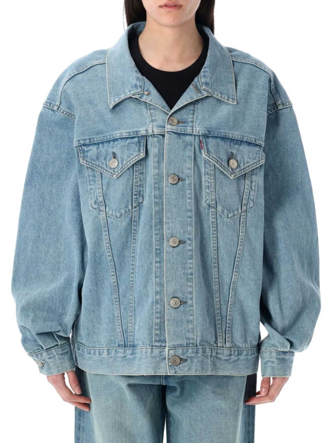 

Хлопковая куртка Junya Watanabe, синий