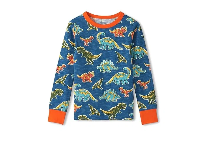 Пижама из хлопка с эластаном Stretch Cotton Pajamas Set Hatley Kids, Afterglow 1 — фото 2