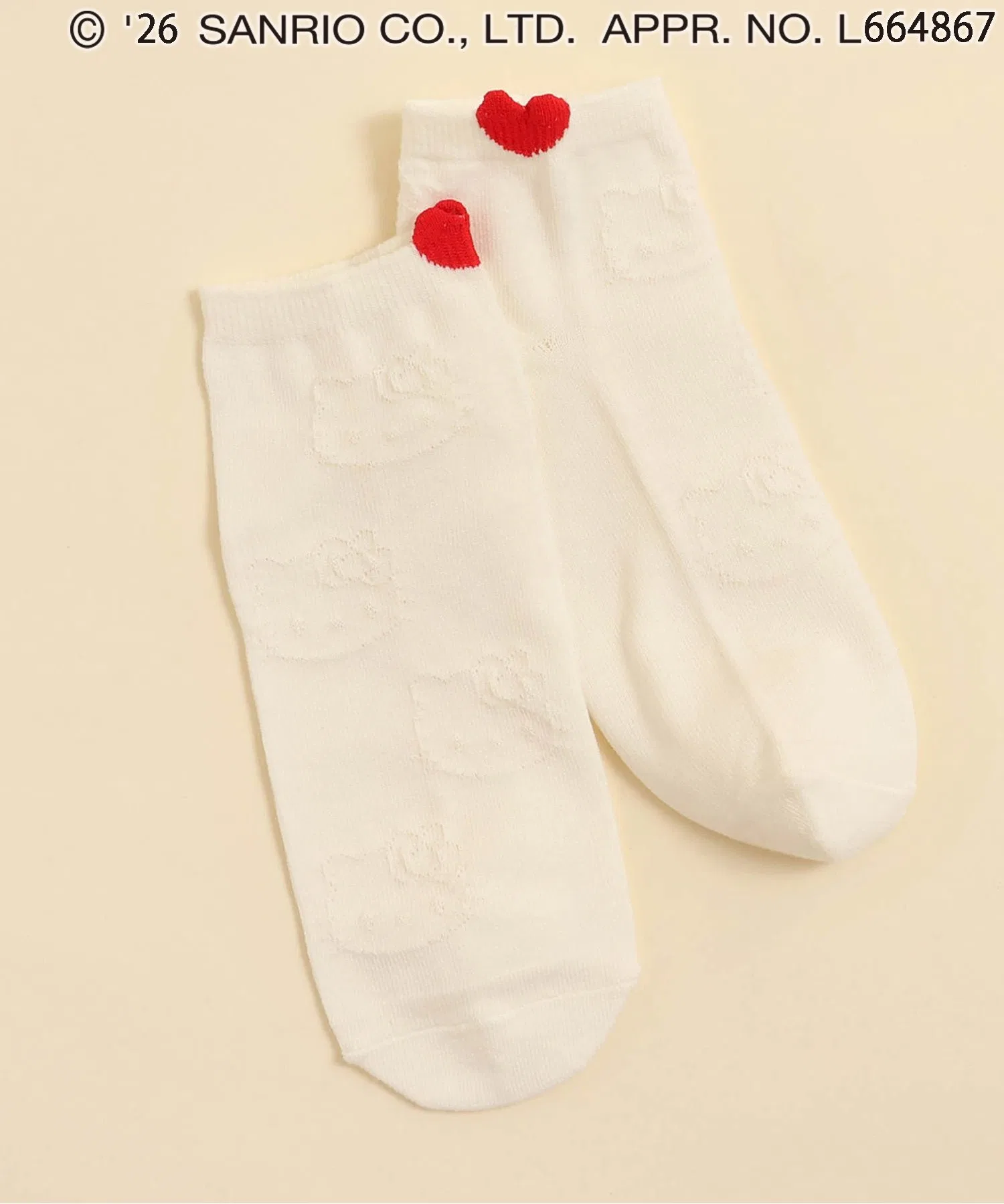 Короткие носки с персонажами Sanrio
