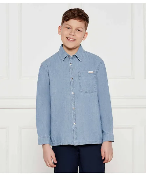

Рубашка Relaxed fit Calvin Klein Jeans, синий