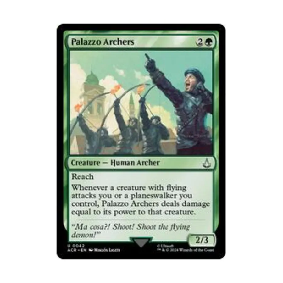 

CCG Палаццо Арчерс (В), MTG - Universes Beyond: Assassin's Creed