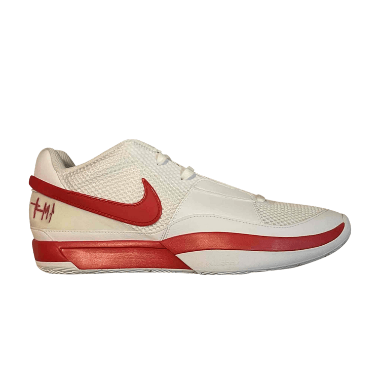

Кроссовки Nike Ja 1 TB Promo 'White University Red', белый