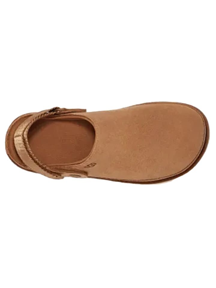 Сабо UGG Leder-Hausschuhe Goldenstar, светло-коричневый — фото 4