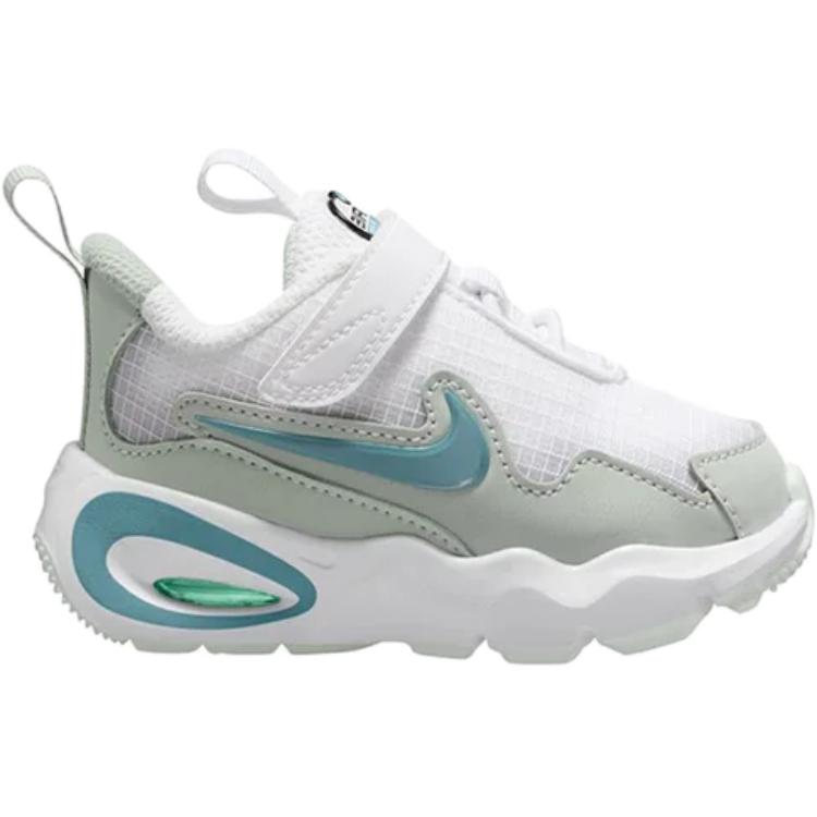 Низкие кроссовки Air Max Nova с защитой от истирания для младенцев и малышей Nike, белый/зеленый — фото 3