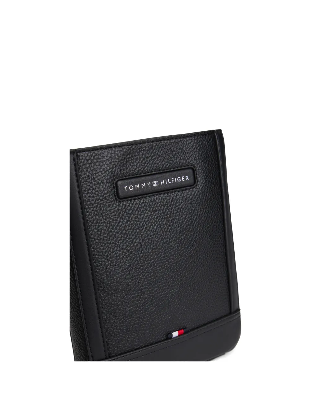 

Сумка-мессенджер с логотипом на планке Tommy Hilfiger, черный