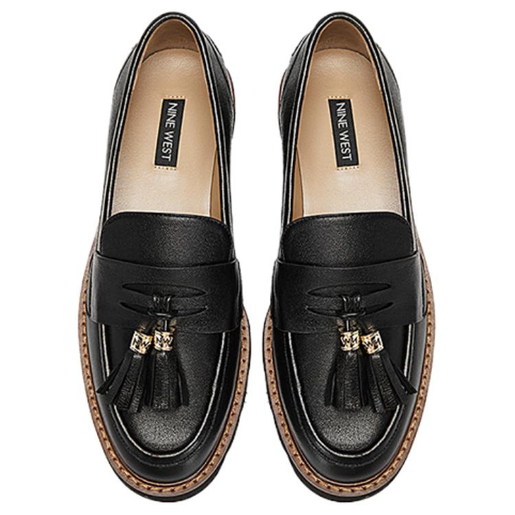 Женские лоферы Black/Brown NINE WEST — фото 4