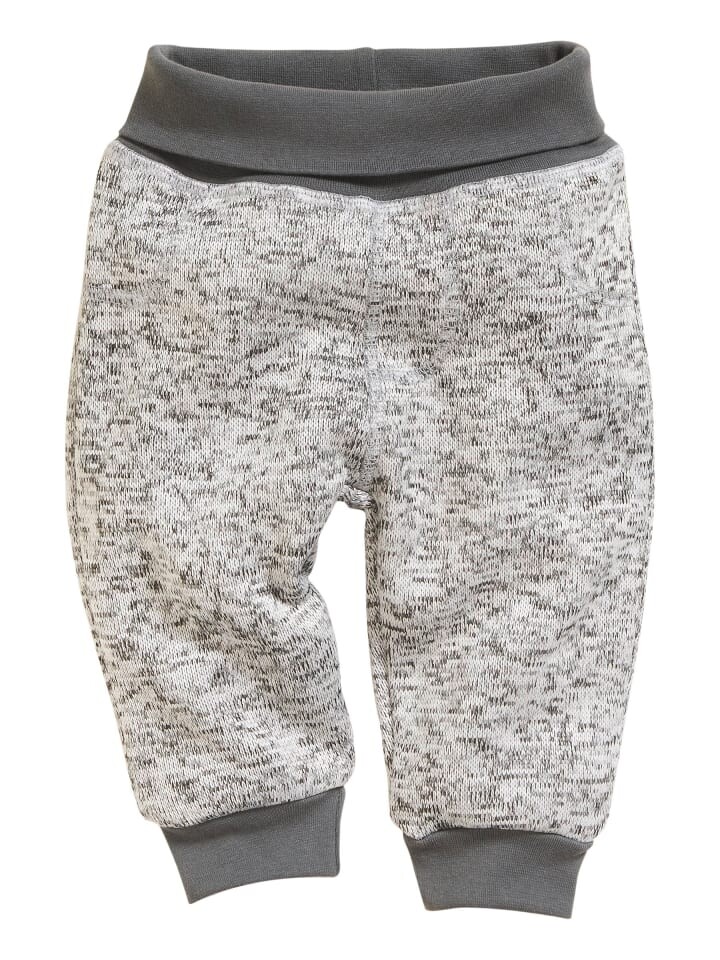 

Тканевые брюки Schnizler Pumphose Strickfleece mit Strickbund, серый