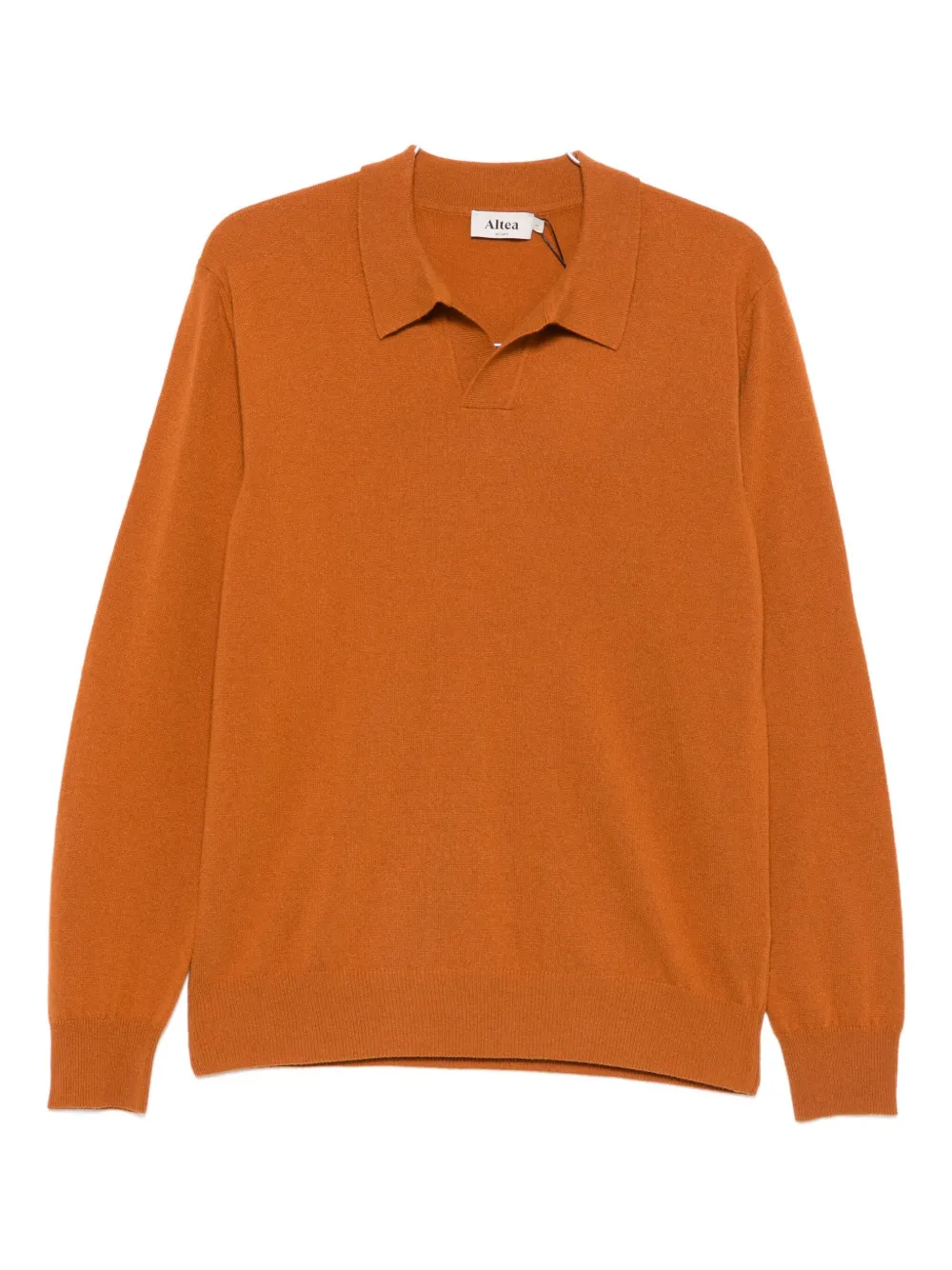 

Свитер с воротником поло Altea, оранжевый