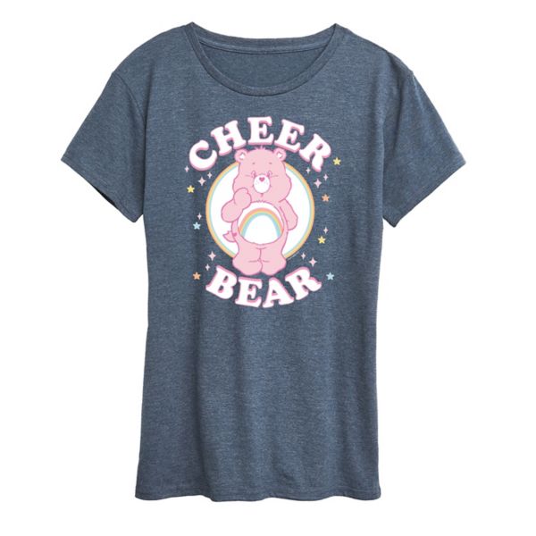 

Футболка женская с принтом Care Bears Cheer Bear Licensed Character, синий