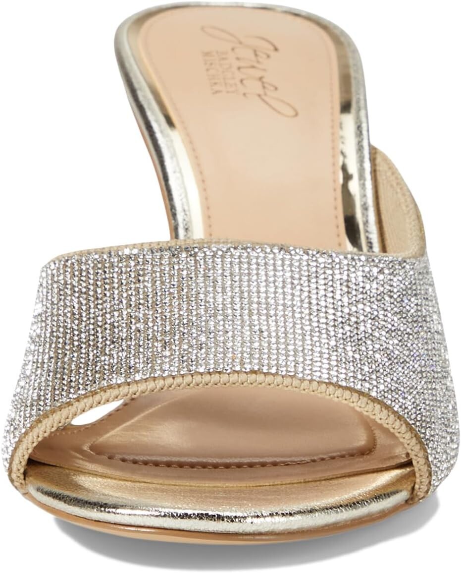 Туфли Jewel Badgley Mischka Haya, цвет Gold Textile — фото 2
