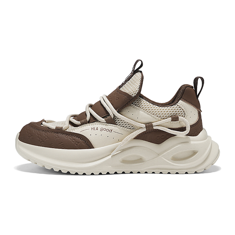 

Повседневная обувь мужская низкая HLA, White Brown