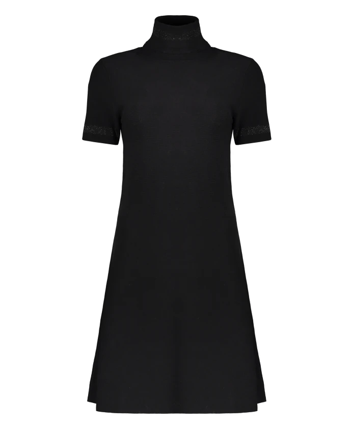 

Платье из вязаного трикотажа для полуночи Herno, черный
