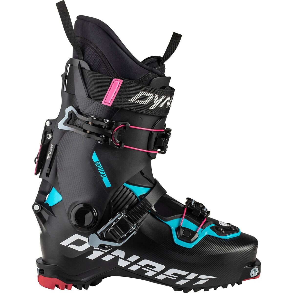 

Ботинки radical alpine touring Dynafit, цвет black/flamingo