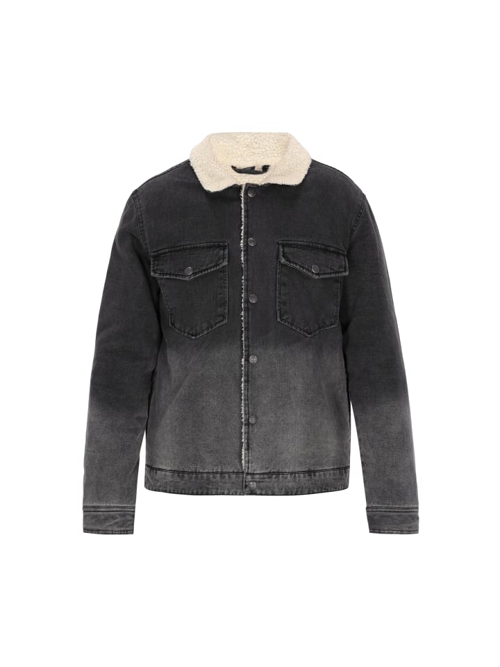 

Мужская куртка винтажного черного цвета DreiMaster Vintage