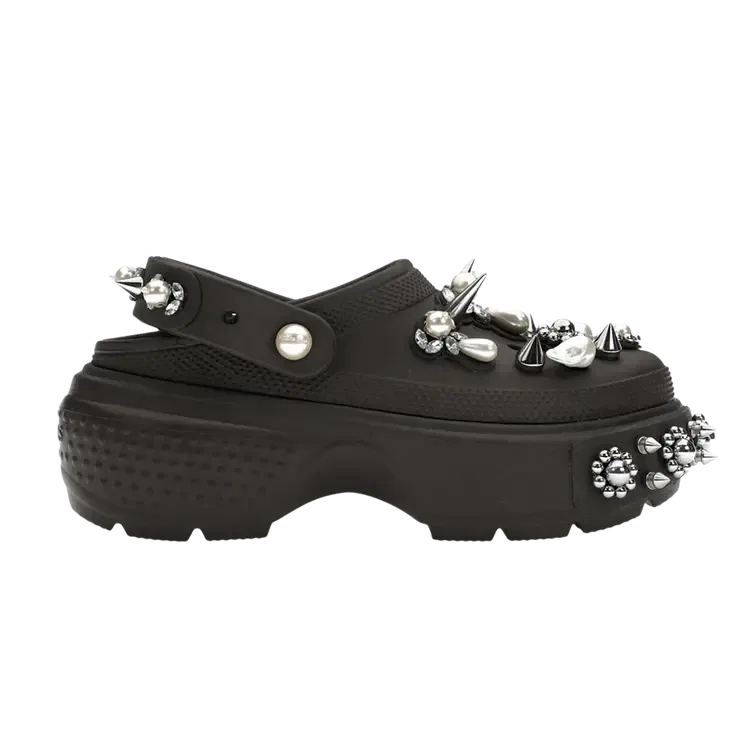Сабо Simone Rocha x Crocs Stomp Clog, коричневый