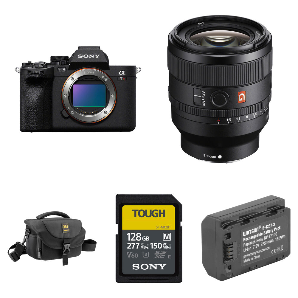 

Беззеркальная камера Sony a7R V Mirrorless Camera with 50mm f/1.4 Lens and Basic