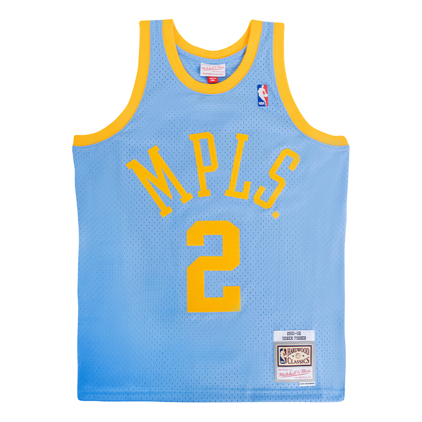 

Джерси Mitchell & Ness x NBA Los Angeles Lakers 2001-02 Swingman Jersey 'Derek Fisher 2', синий