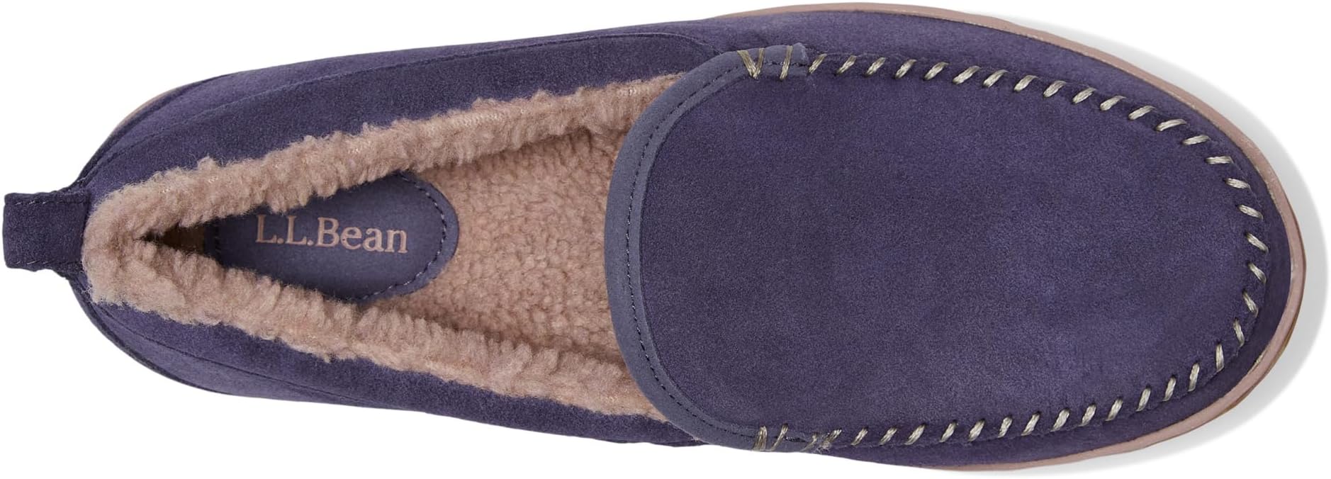 Тапочки L.L.Bean Mountain Slipper Moccasin, цвет Raw Indigo — фото 2