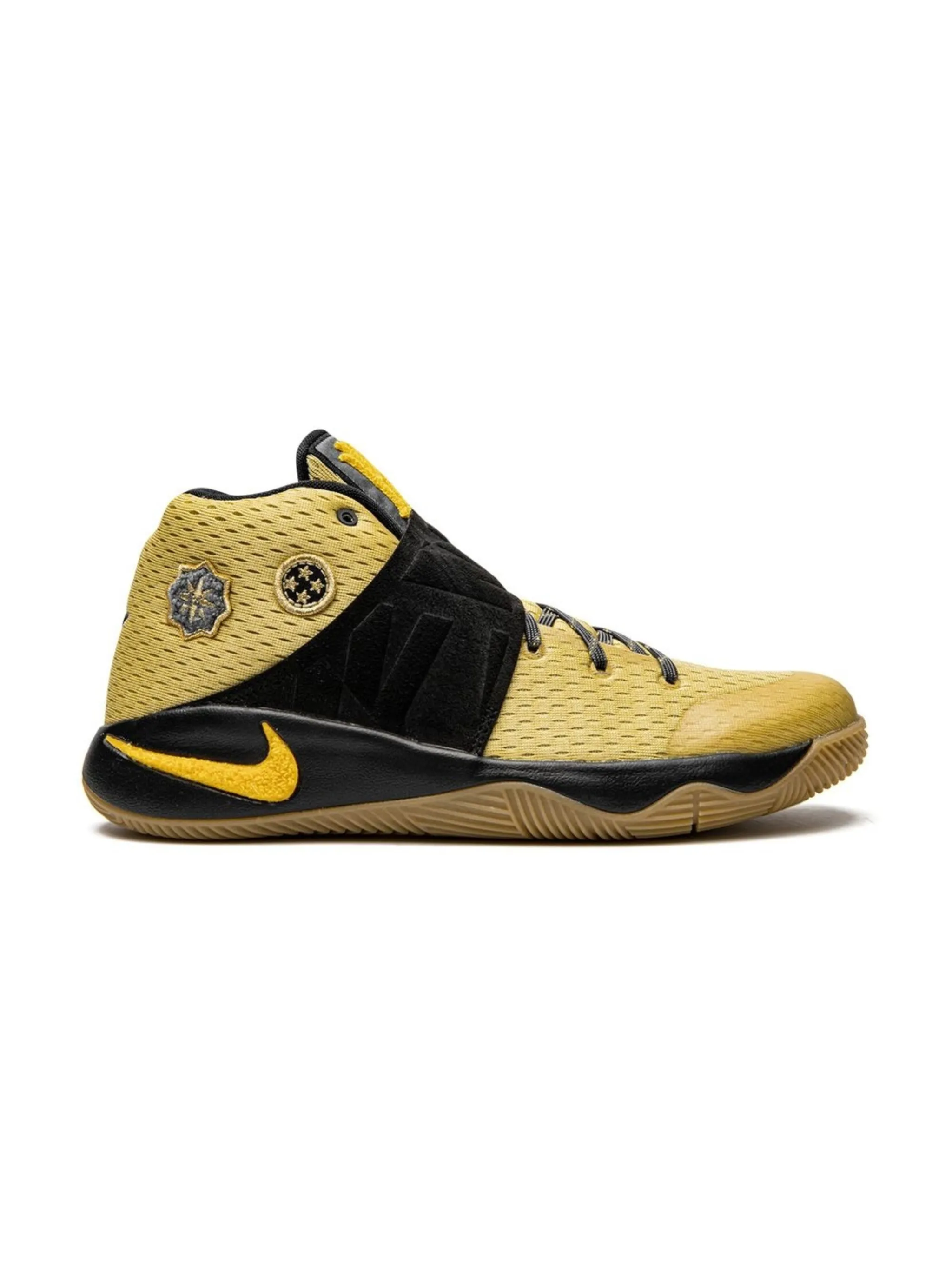 Высокие кроссовки Kyrie 2 Nike Kids, желтый — фото 2