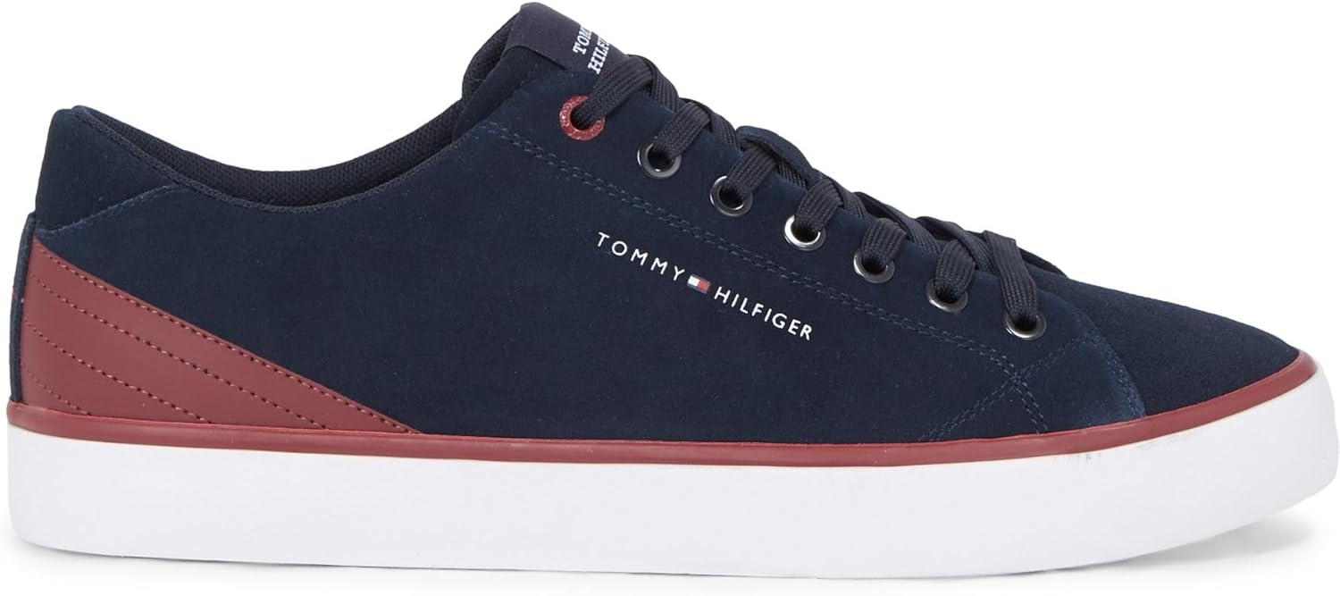 Мужские повседневные вулканизированные кроссовки Tommy Hilfiger, Blue Desert Sky — фото 4