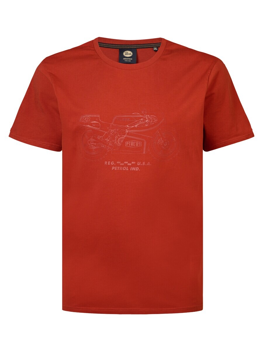 

Футболка Petrol Industries Tupit, цвет Red/Pastel red