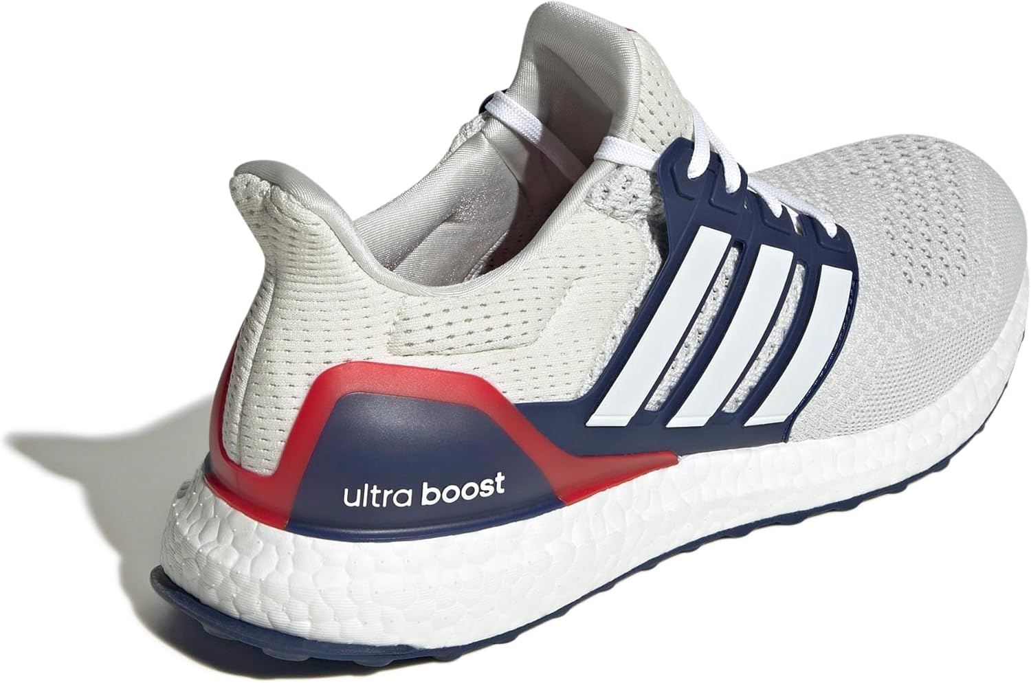 Мужские кроссовки для бега Adidas Ultraboost 1.0, белый/синий/темно-синий — фото 3