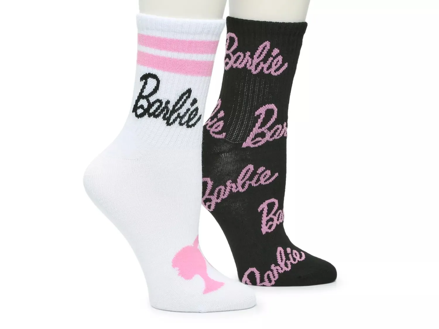 

Женские носки High Point Design Barbie - 2 шт. в упаковке, розовые/черные/белые