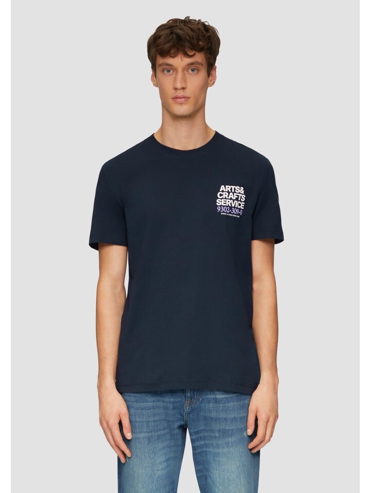 

Футболка s.Oliver T-Shirt kurzarm, синий