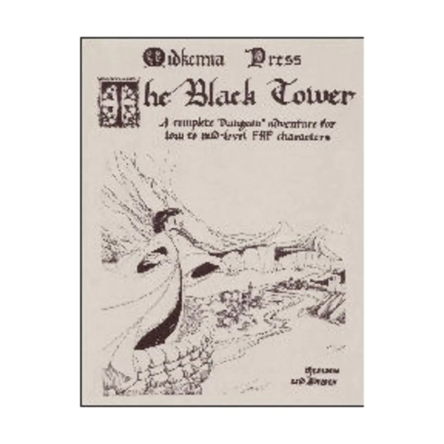 

Модуль Black Tower, Fantasy Supplements (Midkemia Press)