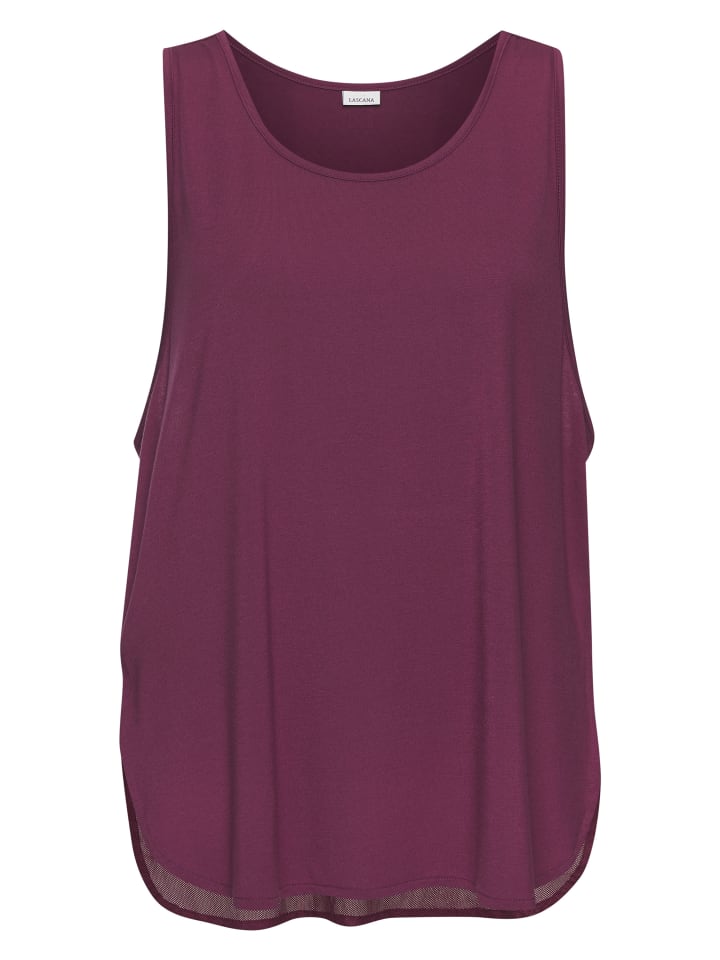 

Топ LASCANA ACTIVE, цвет dunkelrot