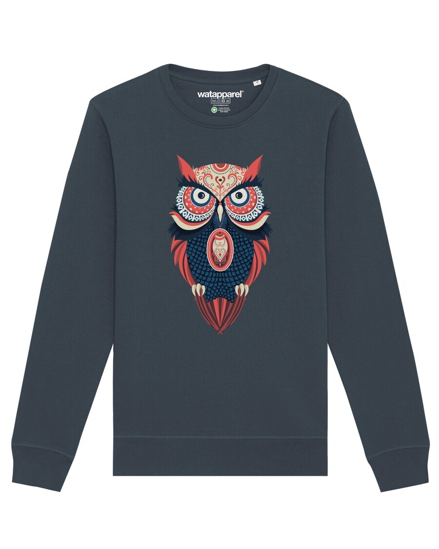 

Свитер Watapparel Sweatshirt Colorful Owl, антрацит