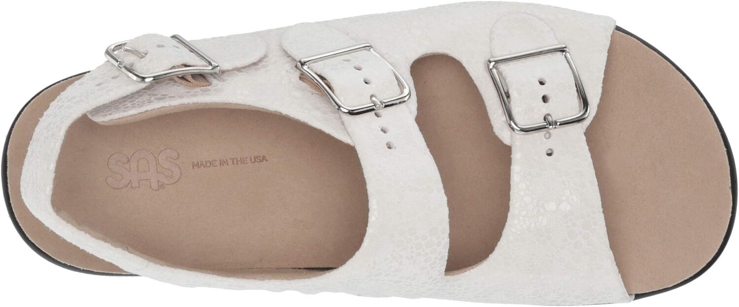 Сандалии на плоской подошве Relaxed Strap Sandals SAS, цвет Vanilla — фото 2