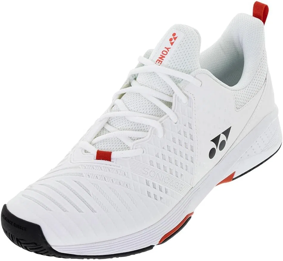 Мужские кроссовки для песчаных кортов Yonex Sonicage3 Wide, 2-White Red