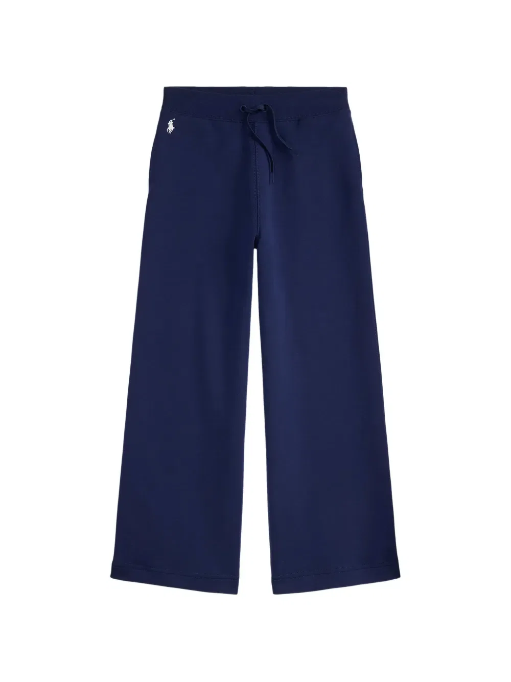 Вышитые широкие брюки Polo Ralph Lauren Kids, синий