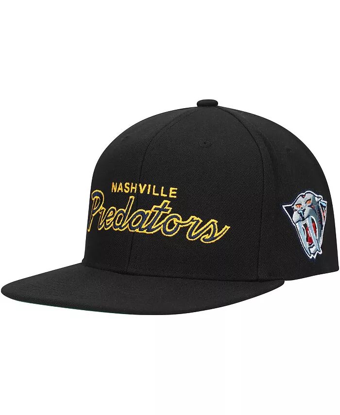 

Мужская черная бейсболка Nashville Predators Core Team Script 2.0 Snapback Mitchell & Ness