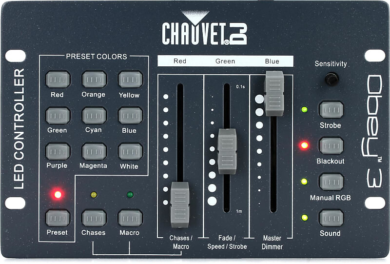 

Контроллер освещения Chauvet OBEY3=5