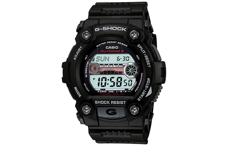 

Мужские черные часы GW7900-1 CASIO