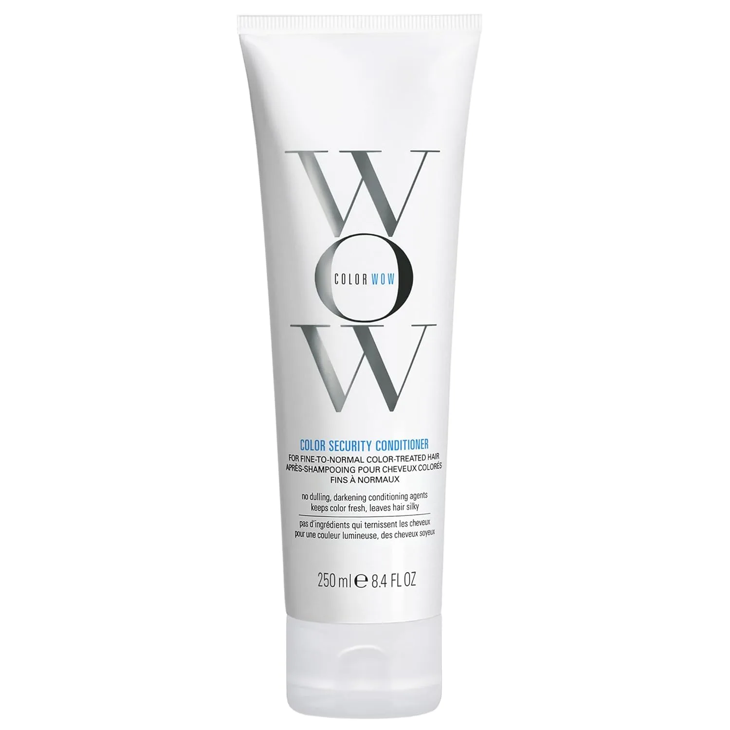 Color Wow Color Security Conditioner для тонких и нормальных волос - легкое увлажнение для тонких, хрупких волос, распутывает, питает и придает блеск с аргановым маслом, защищает цвет и от нагрева 248 мл (.), yellow