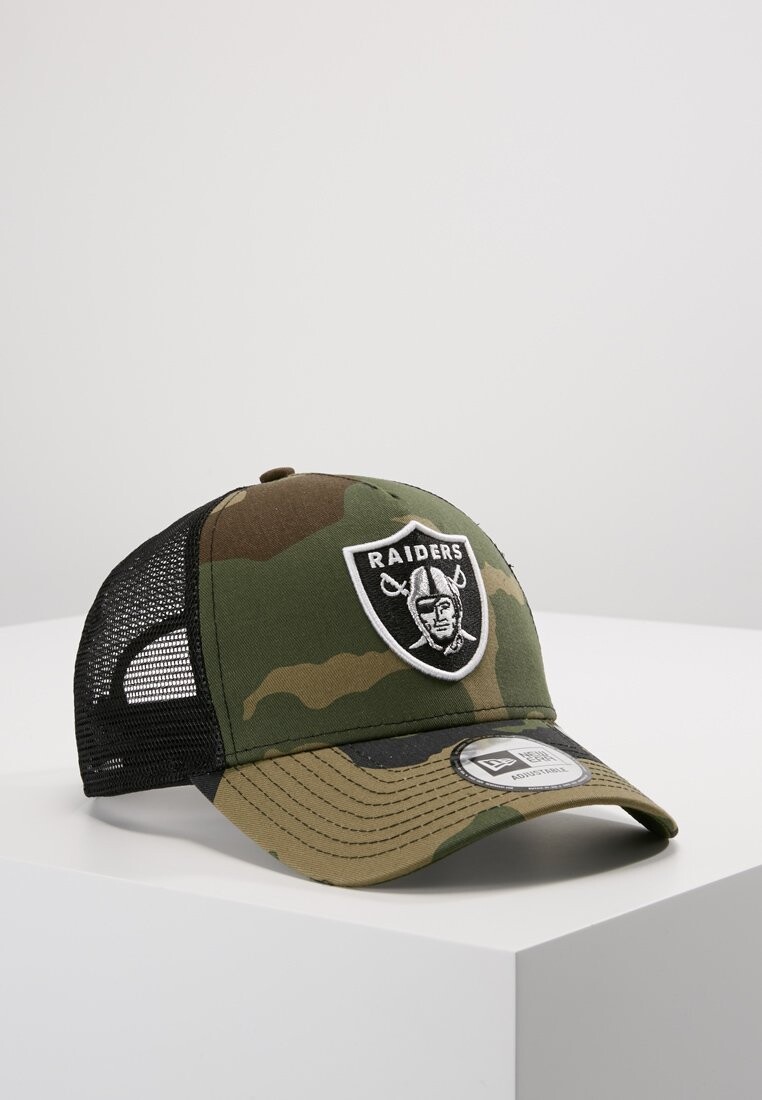

Бейсболка CAMO TEAM TRUCKER New Era, цвет raiders woodland camo