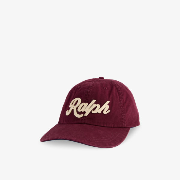

Бейсболка из хлопка с аппликацией бренда Polo Ralph Lauren, цвет harvard wine