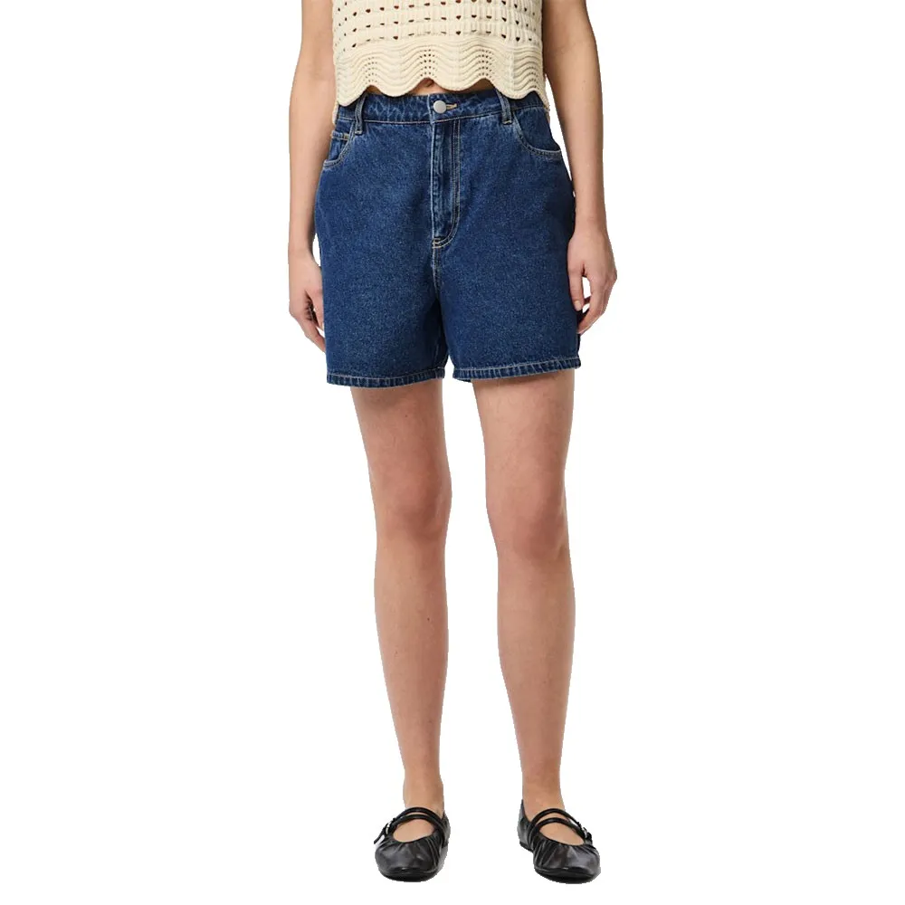 

Шорты Pieces Abbi denim, синий