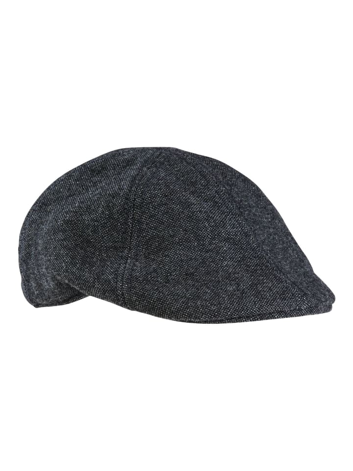 

Бейсболка Camel Active Flatcap aus einem angenehmen Wollmix, темно-серый