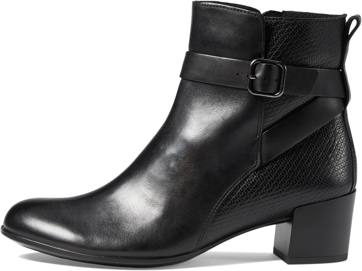 Ботильоны Dress Classic 35 mm Buckle Ankle Boot ECCO, цвет Black/Black — фото 4