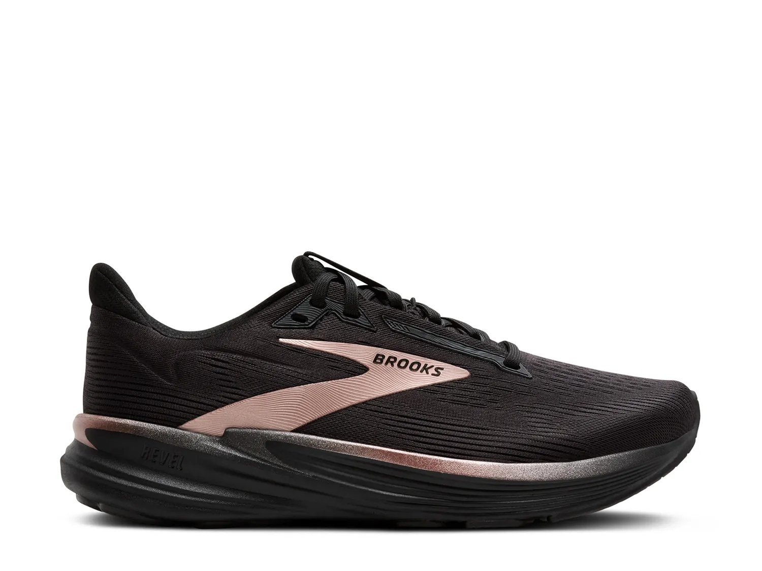 Кроссовки Brooks Revel 8 Running Shoe - Women's, черный/розовый — фото 4