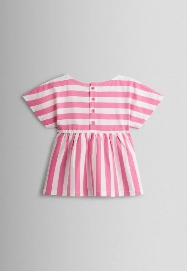 Футболка стандартного кроя. платье из трикотажа Jojo Maman Bébé, Pink — фото 2