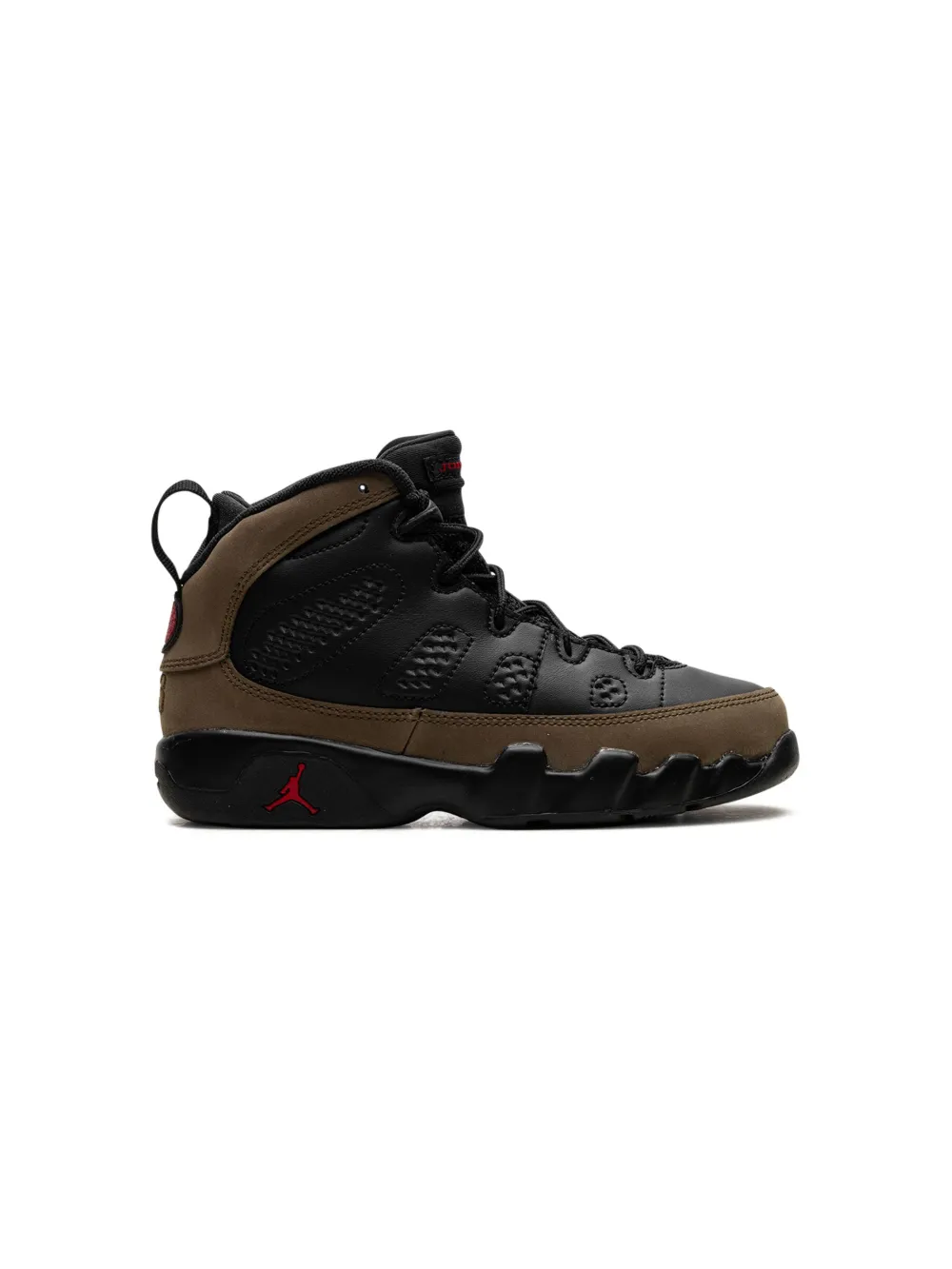 Кроссовки Air Jordan 9 Olive 2024 Jordan Kids, черный — фото 2
