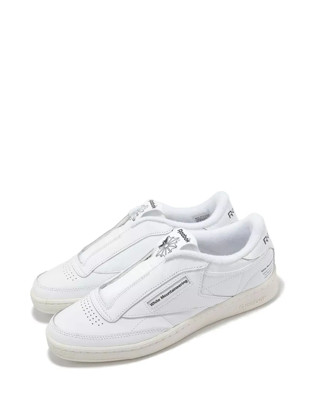 Кроссовки Club C 85 Vintage White из коллаборации с White Mountaineering REEBOK, белый — фото 2