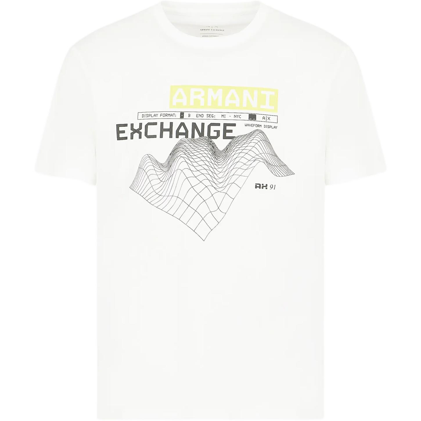 

Футболка с принтом логотипа ARMANI EXCHANGE