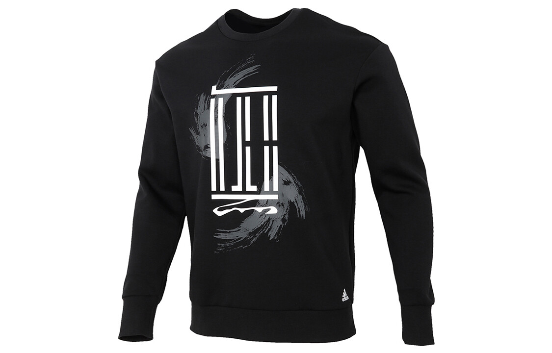 

Мужская толстовка серии Wuji, черная Adidas, черный