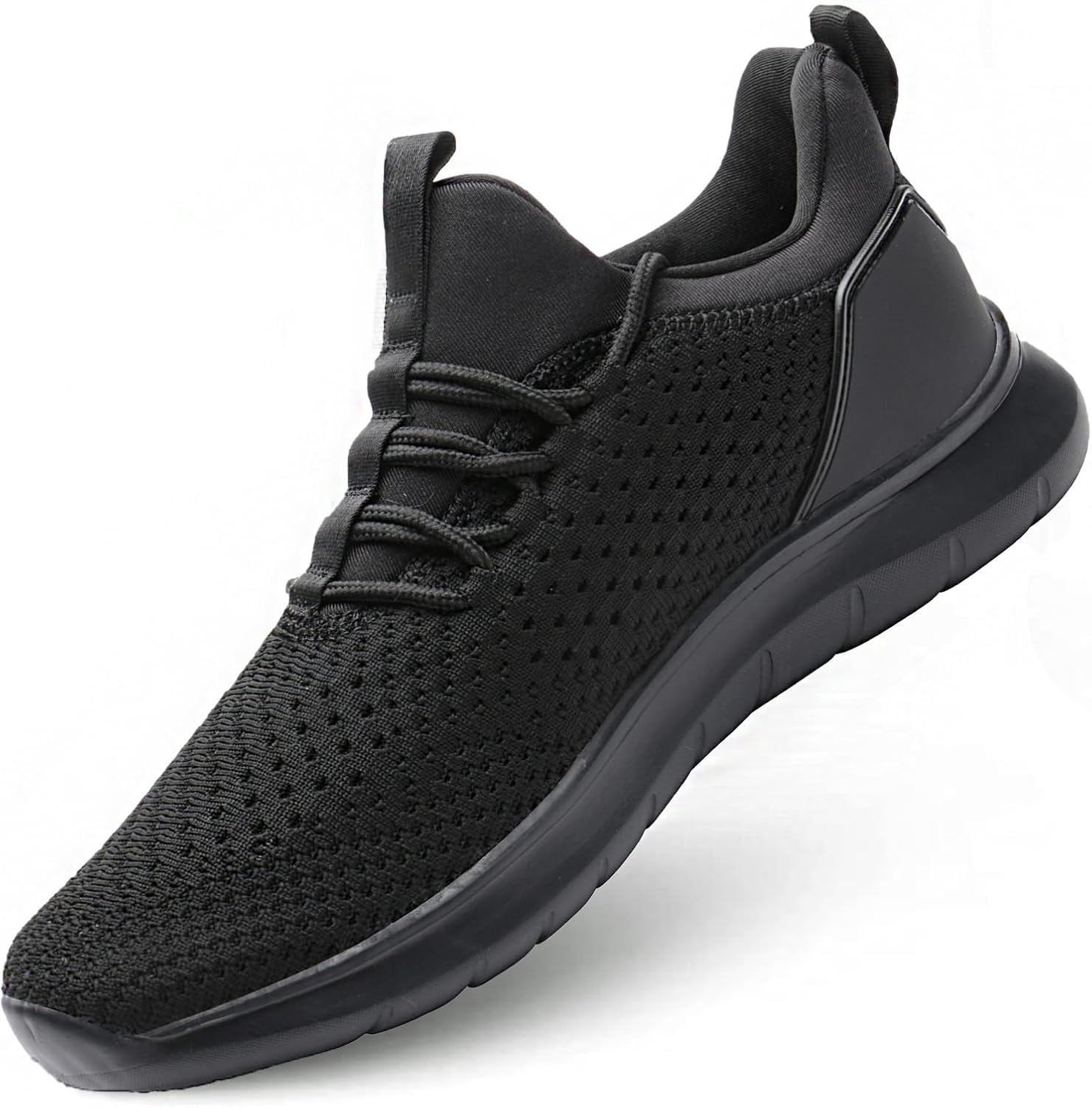 

Мужские прогулочные кроссовки Ranberone, спортивные беговые кроссовки, повседневная обувь, черный